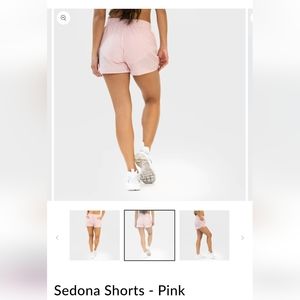 Senita shorts pink lemonade